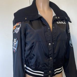 ECKO RED  womens Bomber Jacket, Sz M